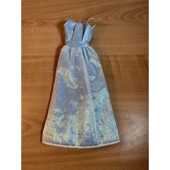Barbie Celebrity Superstar Light blue Long Dress/Gown 1990s - Picture 1 of 6